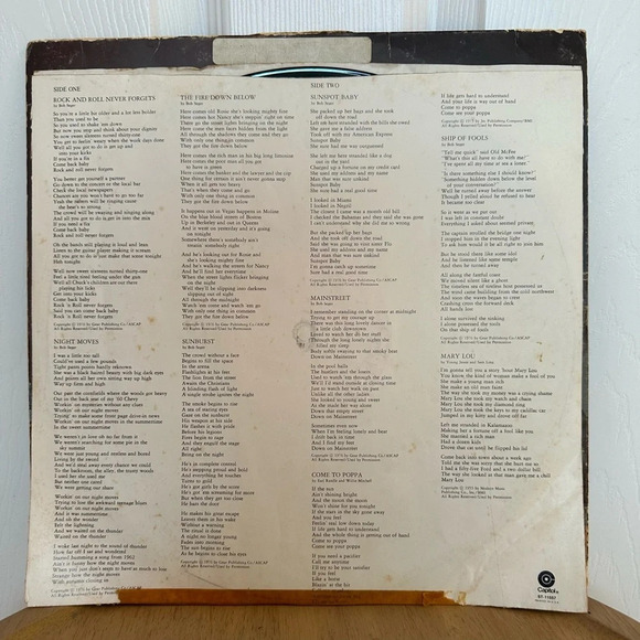 BOB SEGER and The Silver Bullet Band ~ Night Moves vintage circa 1976 - Picture 4 of 5